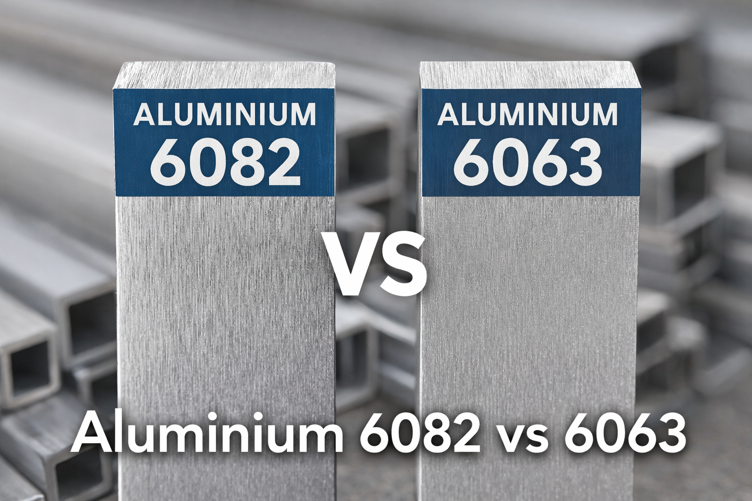 Aluminium Grades Explained: What is the Difference Between 6082 and 6063?