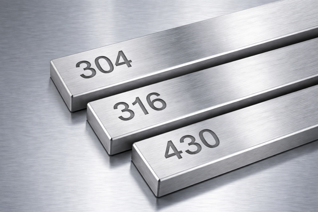Understanding the Differences Between Stainless Steel Grades 304, 316 and 430