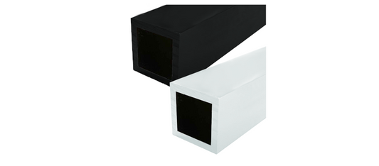 Powder Coated Aluminium Square Tube