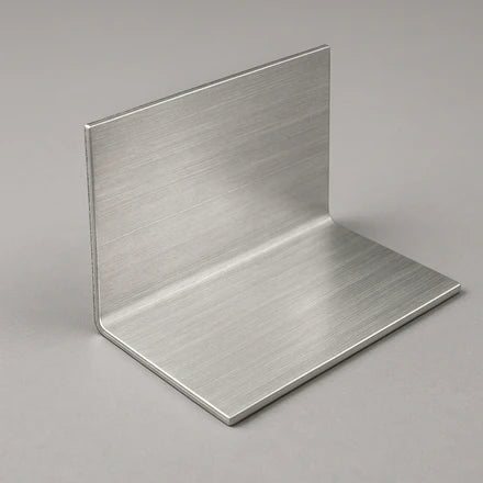 Custom Folded Mill Finish 2mm Aluminium Angle