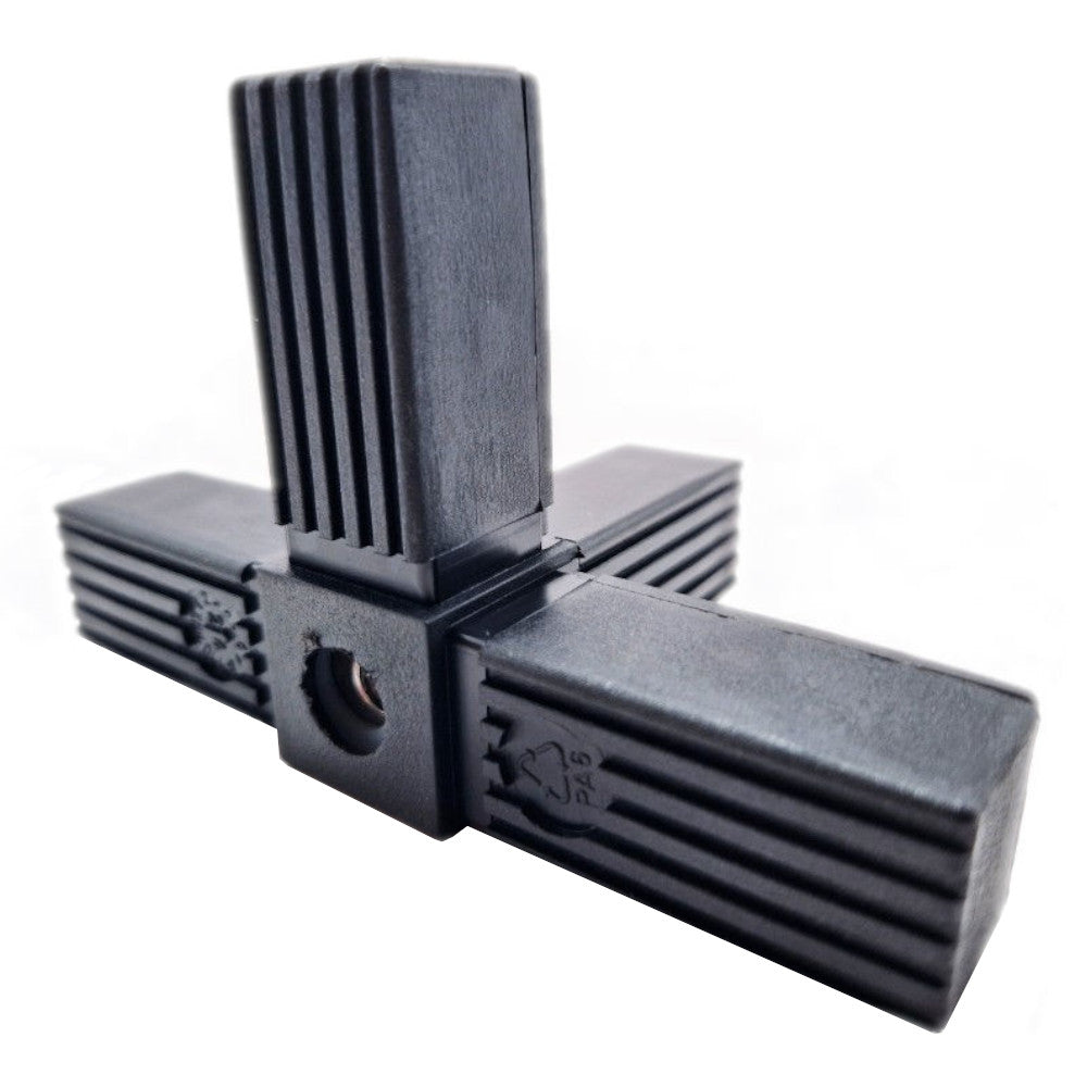 4 Way Rectangular Connector Easyfix 4 Way Connector - Threaded Steel Core