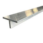101.6mm x 76.2mm x 6.3mm (4" x 3" x 1/4") Aluminium T-Section