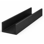 44.5mm x 25.4mm x 3.2mm (1 3/4" x 1" x 1/8") Aluminium Channel