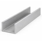 44.5mm x 25.4mm x 3.2mm (1 3/4" x 1" x 1/8") Aluminium Channel
