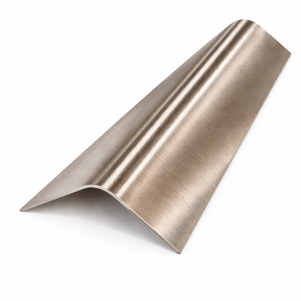 Custom Folded Mill Finish Stainless Steel Wall Corner Protectors