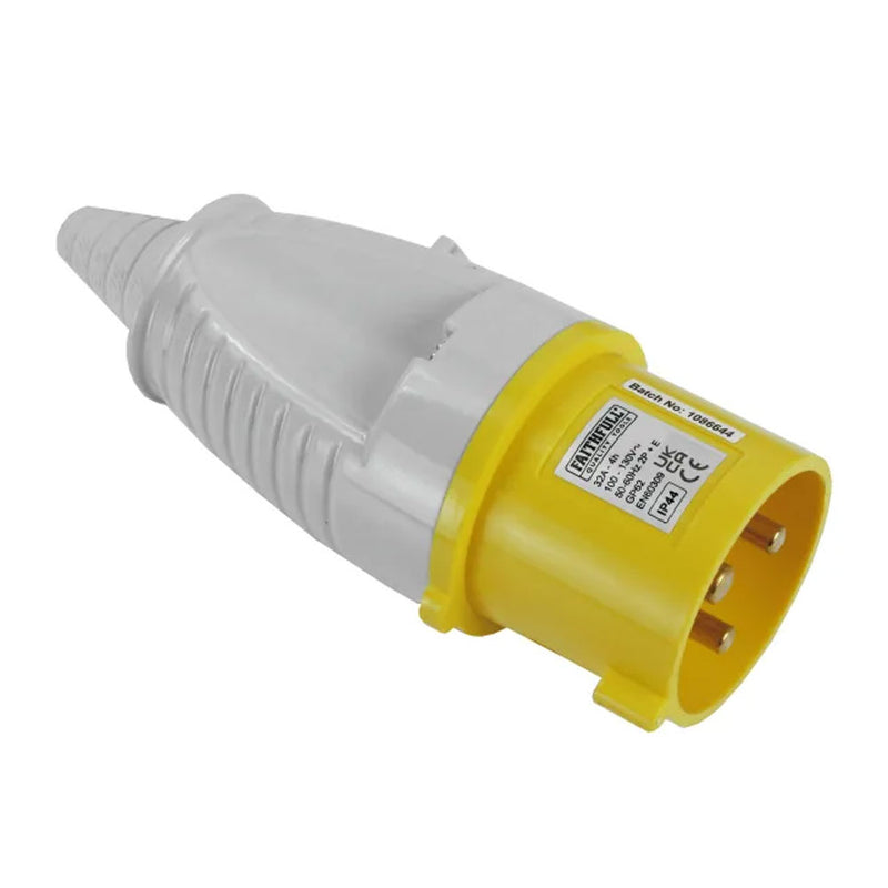 Faithfull Yellow Plug 32A 110V