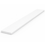 12.7mm x 9.5mm (1/2" x 3/8") Aluminium Flat Bar