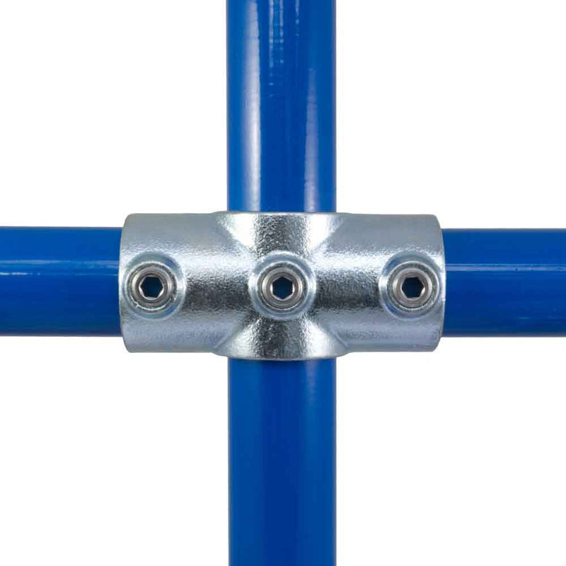 Interclamp 119 Two Socket Cross 42.4 mm Tube Diameter - Aluminum Warehouse