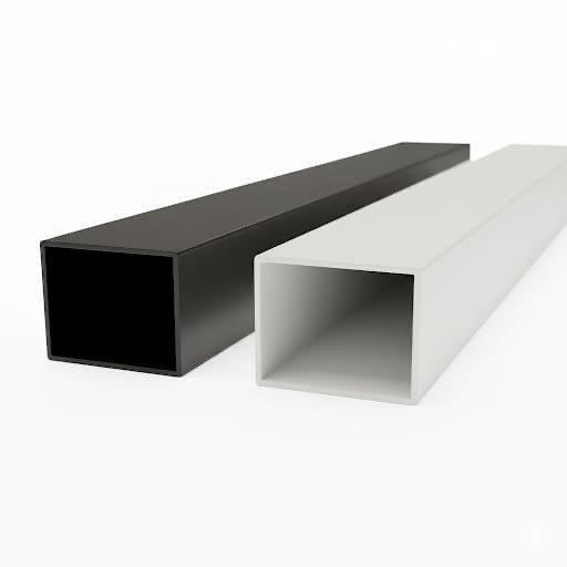50mm x 25mm x 3mm Powder Coated Aluminium Rectangular Tube
