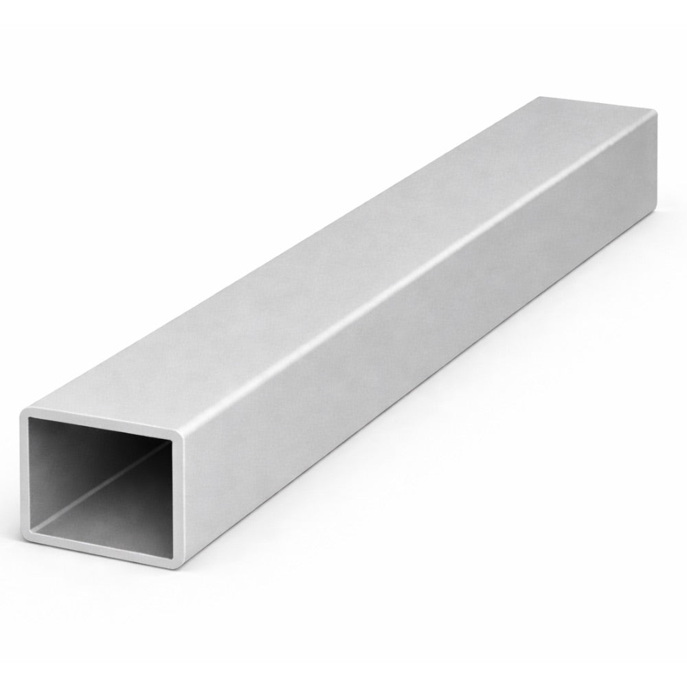 63.5mm x 38.1mm x 3.2mm (2 1/2"x 1 1/2" x 10swg) Aluminium Rectangular Tube