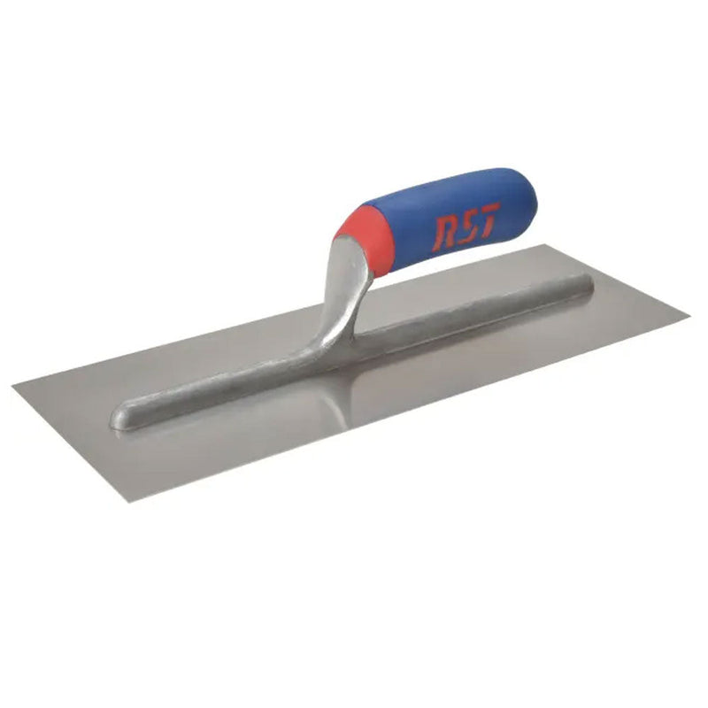 RST Plasterer's Finishing Trowel Stainless Steel Soft Touch Handle 14 x 4 3/4in