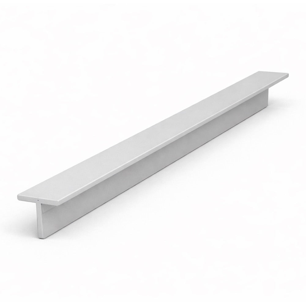 76.2mm x 76.2mm x 6.3mm (3" x 3" x 1/4") Aluminium T-Section