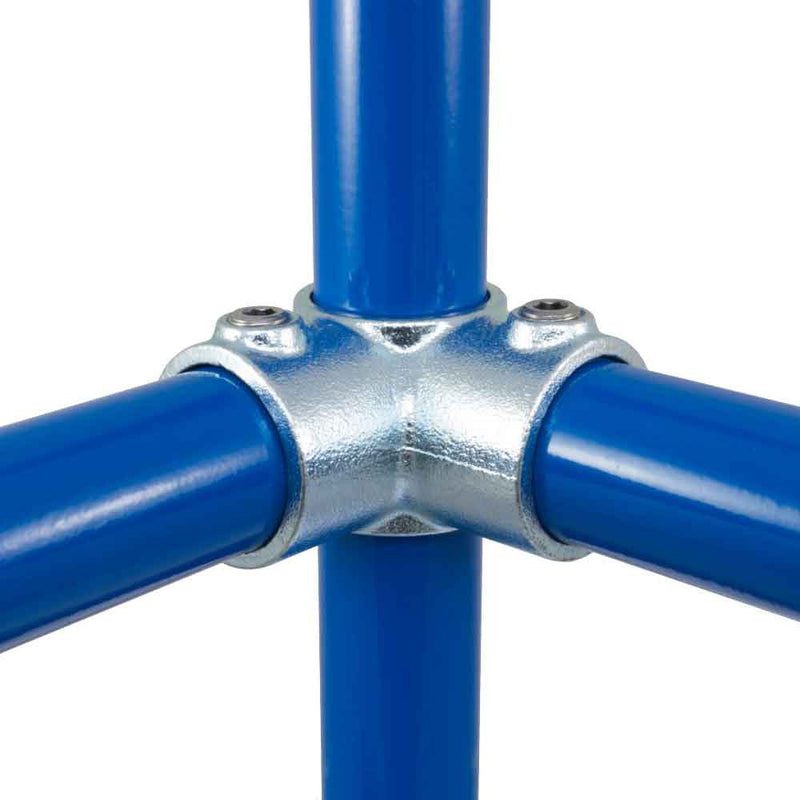 Interclamp 116 Three Way Through 33.7mm Tube Diameter