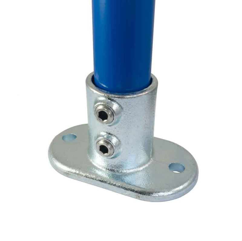 Interclamp 132 Railing Base Flange 48.3mm Tube Diameter
