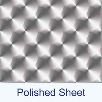 Circle Polished Stainless Steel Sheet