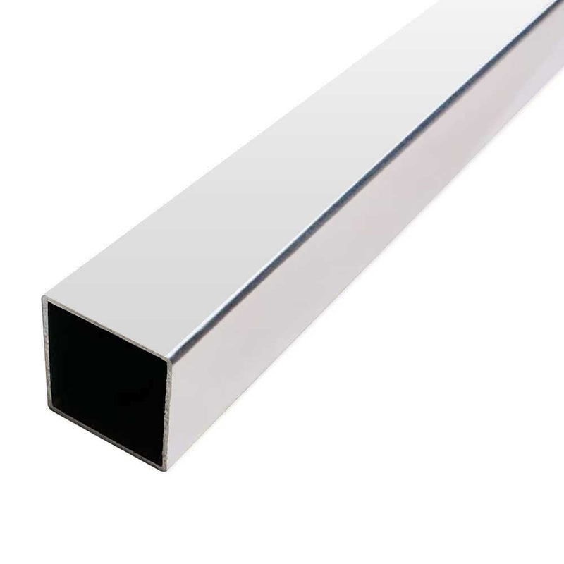 30mm x 30mm x 1.5mm Stainless Steel Box Section 304 Bright Polished