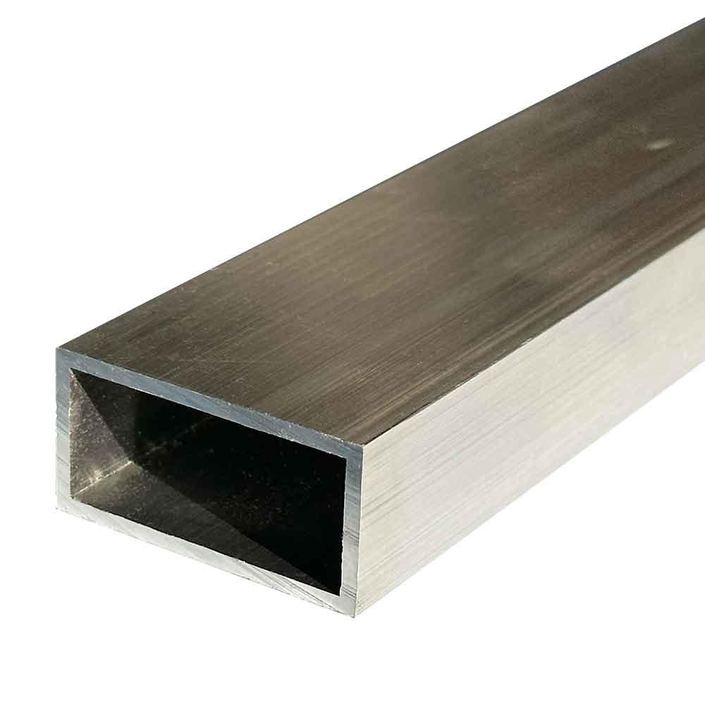100 mm x 50 mm x 3 mm - Aluminium Rectangular Tube - Aluminum Warehouse