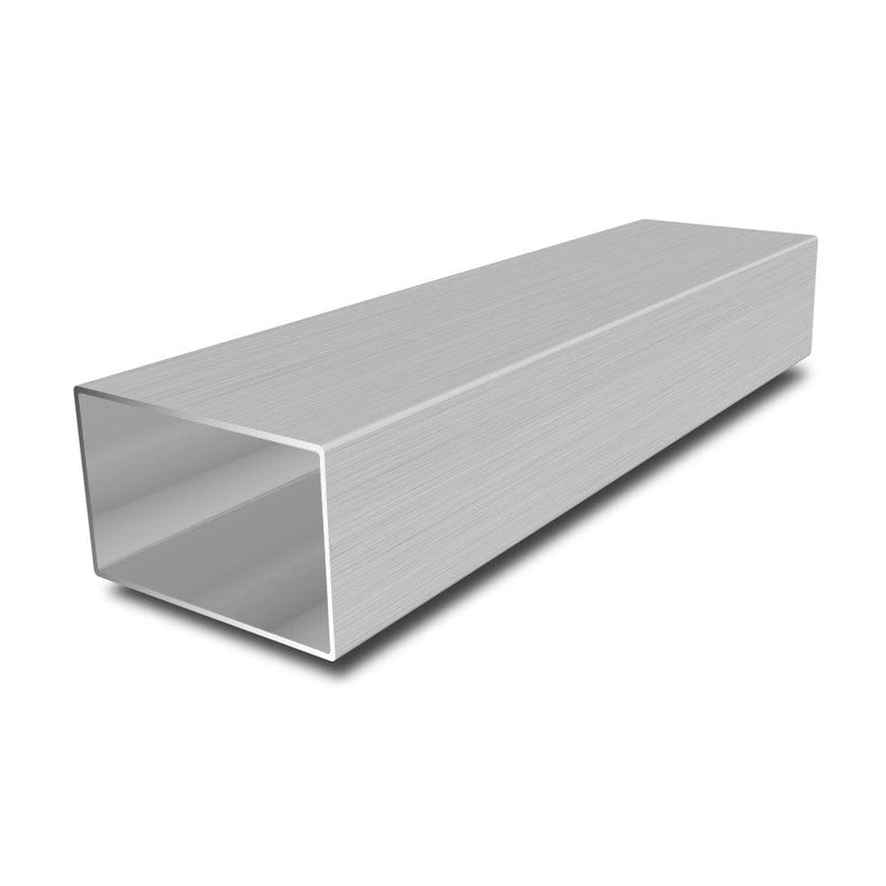 100 mm x 50 mm x 3 mm Stainless Steel Rectangular Tube - Aluminum Warehouse