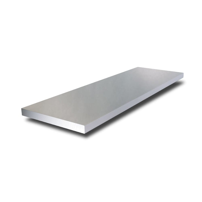125 mm x 10 mm 304 Stainless Steel Flat Bar - Aluminum Warehouse