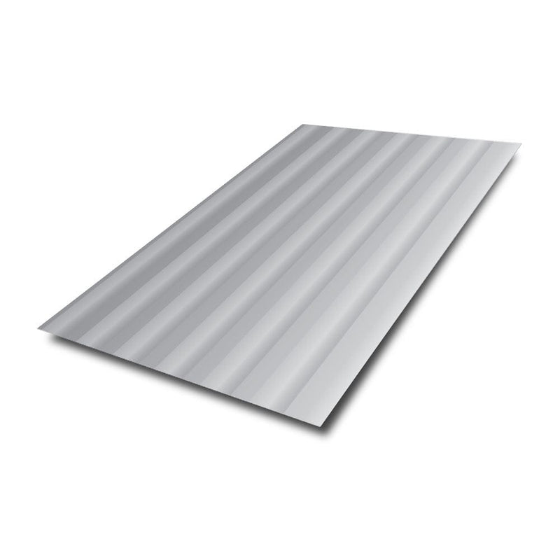 2500 mm x 1250mm x 0.9 mm Stainless Steel Stripe Polished Sheet - Aluminum Warehouse