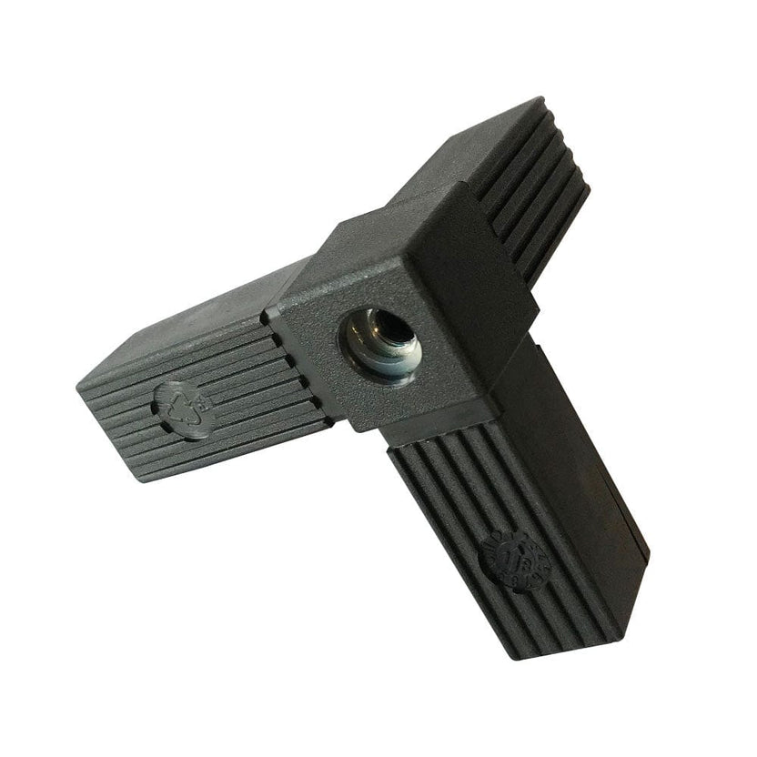 Core Corner Easyfix 3 Way Connector - Threaded Steel Core - Corner | Aluminium ...