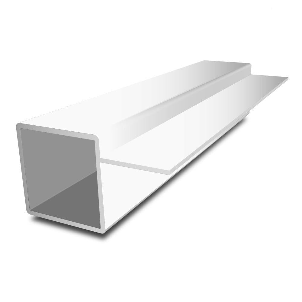 Easyfix White Painted Aluminium Tube Mount - Aluminum Warehouse