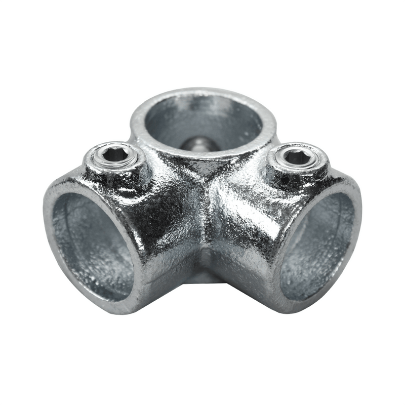 Interclamp 116 Three Way Through 33.7mm Tube Diameter - Aluminum Warehouse