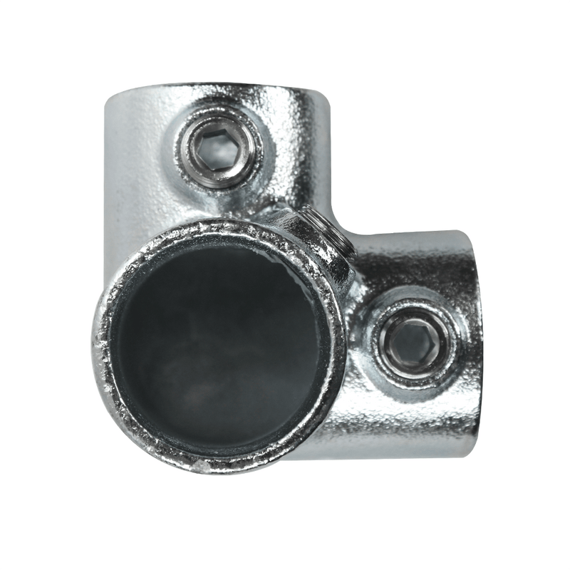Interclamp 128 Three Way Elbow 48.3mm Tube Diameter - Aluminum Warehouse