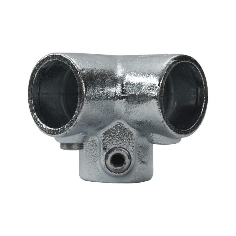 Interclamp 128 Three Way Elbow 48.3mm Tube Diameter - Aluminum Warehouse